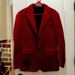 Men’s Velour Dress Coat
